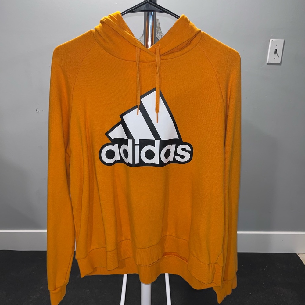 Adidas Men's Bold Orange Hoodie